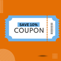 FLAT 10% OFF COUPON CODE
